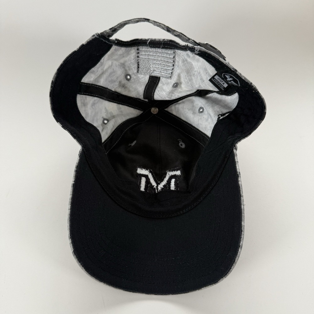 University of Michigan Wolverines '47 Digital Camo Hat OHT Black USA Flag OSFA - Picture 11 of 13